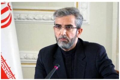 گفت‌وگوی علی باقری با رئیس کمیته امور بین‌الملل دومای دولتی روسیه