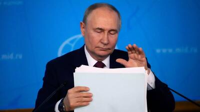 پوتین شرایط جدید روسیه را برای صلح با اوکراین اعلام کرد؛ کی‌یف پیشنهاد مسکو را رد کرد