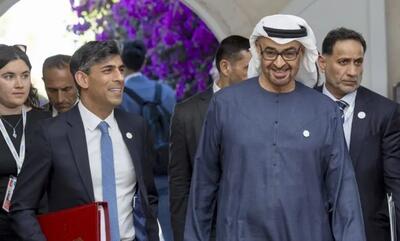 دیدار رئیس امارات با جو بایدن و ریشی سوناک