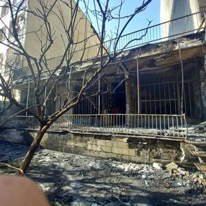 آتش‌سوزی انبار لوازم ساختمانی در مجیدیه