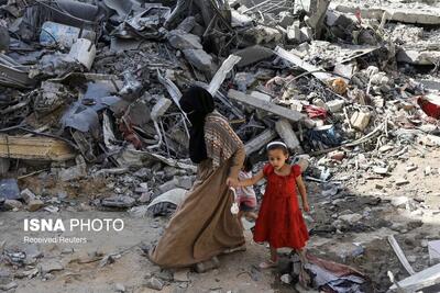 ویرانه های غزه