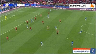 گل زیبای نیکولو بارلا به آلبانی (ایتالیا 2-1 آلبانی) - پارس فوتبال | خبرگزاری فوتبال ایران | ParsFootball