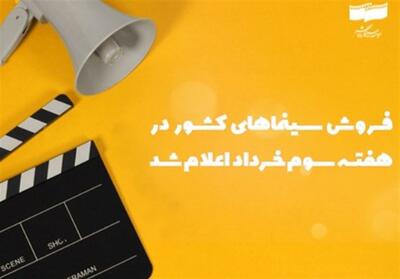 فروش سینمای ایران در هفته سوم خرداد اعلام شد - تسنیم