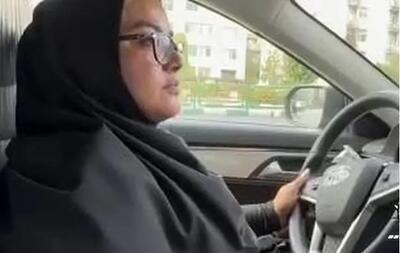 گفتگو با اولین راننده تاکسی برقی خانم تهران!