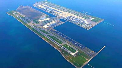طراحی عجیب‌ترین فرودگاه دنیا در وسط آب! + ویدئو - چیدانه