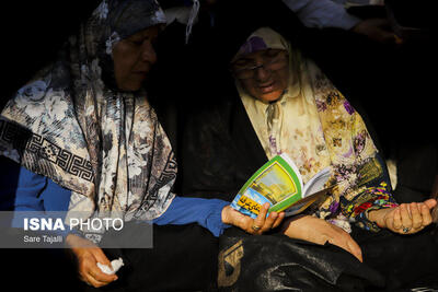 تصاویر: مراسم دعای عرفه در گلزار شهدای کرمان