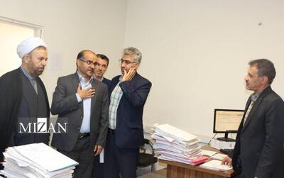 رئیس کل دادگاه‌های عمومی و انقلاب تهران از مجتمع قضایی شهید کچویی بازدید کرد