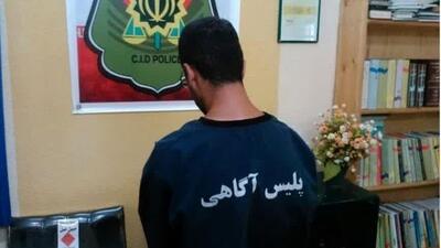 بازداشت کیف قاپ حرفه ای در بازار تهران