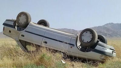 واژگونی خودروی سواری در دزفول پنج مصدوم بر جا گذاشت