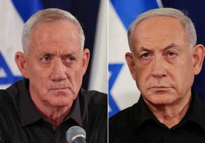 درگیری لفظی بین نتانیاهو و گانتس بالا گرفت - تسنیم