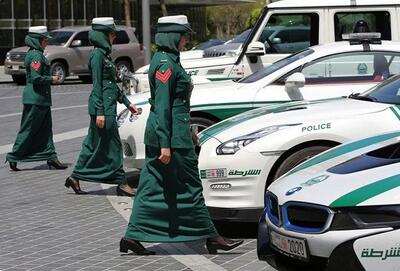 رونمایی از خودروی لاکچری پلیس دوبی