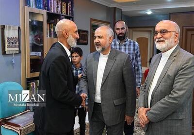حضور مقام‌های عالی قضایی در منزل   حمید نوری   - تسنیم