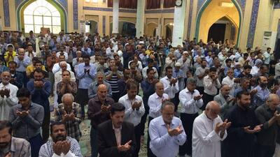 اقامه   نماز عید قربان در اروند