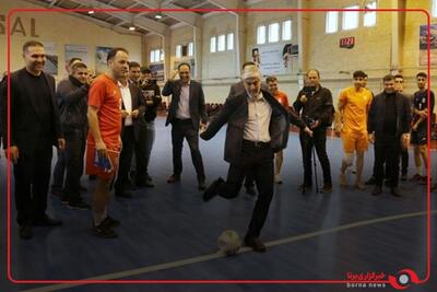 حضور وزیر ورزش و جوانان در مراسم برترین‌های سال فوتسال ایران