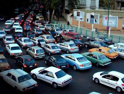 محدودیت تردد خودروهایی که به تهران می‌آیند