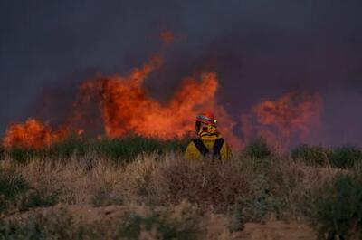 ادامه حریق جنگلی در کالیفرنیا؛ شرایط برای مهار آتش دشوار است