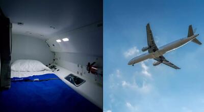 اتاق‌های کوچک مخفی هواپیماها برای چه کسانی است؟/ عکس