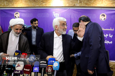 نشست صمیمی سعید جلیلی با جمعی از نمایندگان مجلس شورای اسلامی