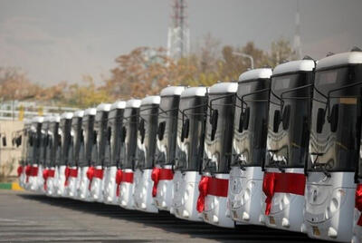 5000 دستگاه اتوبوس نو به ناوگان تهران اضافه می شود