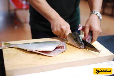 ترفند ساده برای بی استخوان کردن ماهی | خداحافظ تیغ ماهی، سلام یه وعده غذایی سالم و خوشمزه! +ویدئو