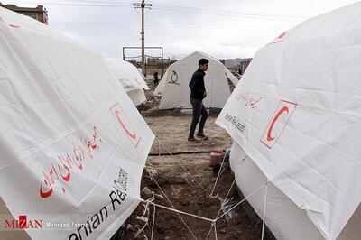 برپایی بیش از ۷ اردوگاه اسکان اضطراری در مناطق زلزله‌زده کاشمر