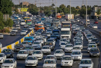 گزارش ترافیک سنگین در آزادراه کرج - تهران