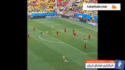 واکنش تماشایی گیرمو اوچوا مقابل ضربه نیمار (19 ژوئن، 2014) - پارس فوتبال | خبرگزاری فوتبال ایران | ParsFootball