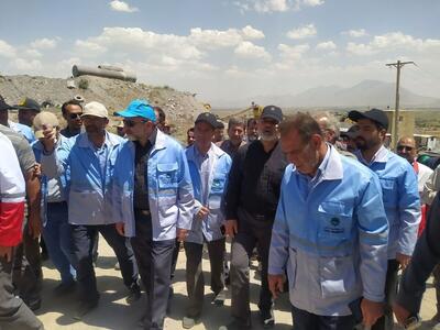 وزیر کشور از روند عملیات جستجو و نجات در معدن شازند بازدید کرد