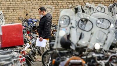 عیدی پلیس راهور به صاحبان موتورسیکلت های توقیفی / ترخیص عید تا عید  + جزییات