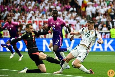 آلمان اولین تیم دور یک‌هشتم یورو ۲۰۲۴