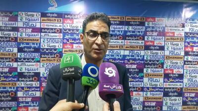 اختصاصی/ صحبت های رضا فتاحی سرپرست سپاهان در پایان بازی فینال جام حذفی