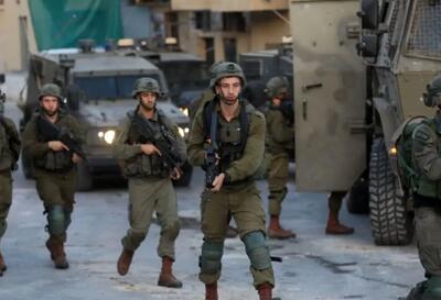 درگیری فلسطینیان و نظامیان صهیونیست در کرانه باختری