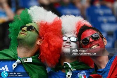 گزارش تصویری بازی ایتالیا و اسپانیا در یورو 2024
