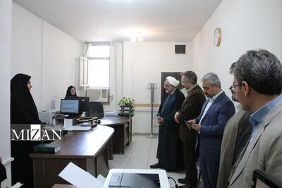 رئیس کل دادگستری استان سمنان از حوزه قضایی شهرستان دامغان بازدید کرد