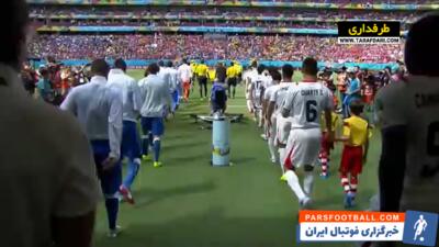 شکست 1-0 ایتالیا مقابل کاستاریکا در دور گروهی جام جهانی (20 ژوئن، 2014) - پارس فوتبال | خبرگزاری فوتبال ایران | ParsFootball