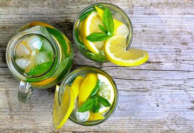 لیموناد سبز، یک لیوان شربت خنک تابستانی