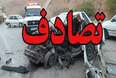 تصادف زنجیره ای در بزرگراه نیشابور- مشهد ۱۱ مصدوم بر جای گذاشت