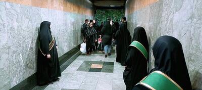 علیرضا زاکانی این تصاویر از حجاب بانان در مترو را حتما ببیند/ عصبانیت عجیب آقای کاندیدا