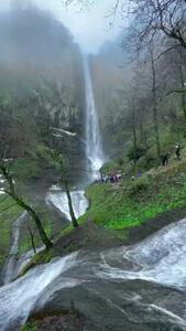 ببینید/ آبشار لاتون در استان گیلان
