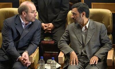 قالیباف در قزوین علیه احمدی‌نژاد افشاگری کرد