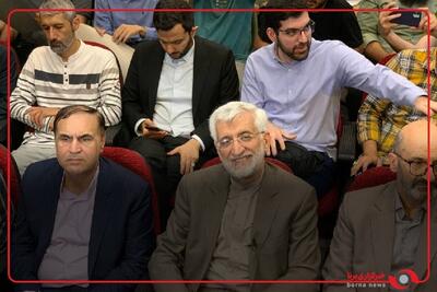 سعید جلیلی نامزد انتخابات ریاست جمهوری در جمع دانشجویان دانشگاه صنعتی شریف حضور یافت
