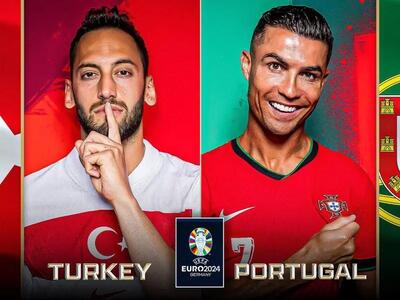گزارش زنده: پرتغال ۰-۰ ترکیه