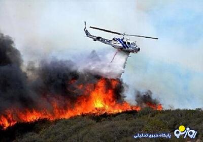 آتش‌سوزی گسترده در پلدختر استان لرستان / دمای بالای 50 درجه مهار آتش را دشوار کرده | روزنو