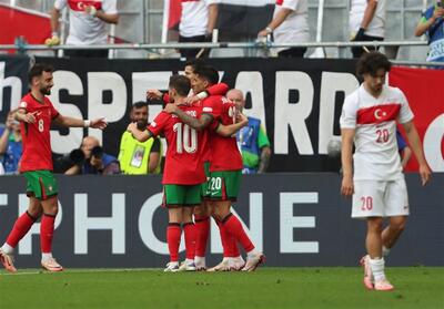 صعود پرتغال با برد قاطع مقابل ترکیه + فیلم - تسنیم