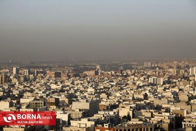کیفیت هوای تهران برای گروه های حساس ناسالم شد