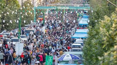 برگزاری جشن کیلومتری غدیر در بهارستان