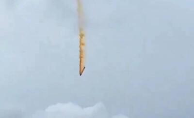 تصاویری از سقوط بقایای یک موشک در منطقه‌ای مسکونی در چین!