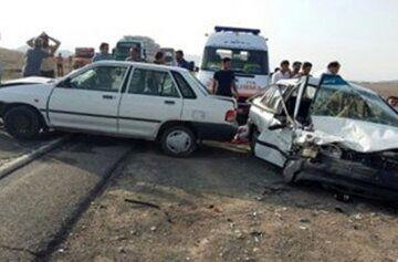 ۶ کشته و زخمی در تصادف مرگبار محور پلدختر_خرم‌آباد
