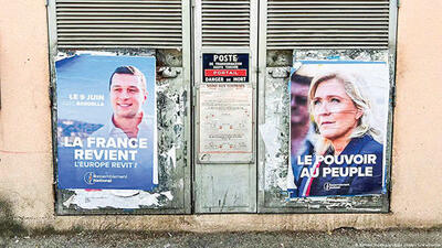 انتخابات ‌فرانسه؛ لوپن و باردلا دربرابر مکرون و بازیکنان تیم‌ ملی