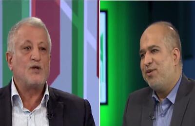 مناظره جتجالی خضریان و محسن هاشمی در تلویزیون